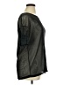 Unbranded Metallic Black Short Sleeve Top Size XL (estimated) - photo 4