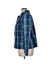 R.Q.T 100% Polyester Plaid Blue Jacket Size XL - photo 5