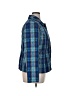 R.Q.T 100% Polyester Plaid Blue Jacket Size XL - photo 4