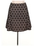 Renee C. 100% Polyester Graphic Black Casual Skirt Size XL - photo 1
