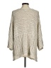 Purejill Metallic Ivory Pullover Sweater Size M - photo 2