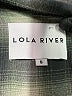 Lola River Plaid Green Long Sleeve Blouse Size S - photo 7