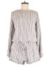 Cloth & Stone Stripes Gray Romper Size M - photo 1