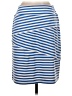 J. McLaughlin Stripes Blue Casual Skirt Size XS - photo 2