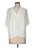 Alya Ivory Short Sleeve Blouse Size M - photo 1