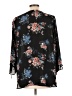 Everleigh 100% Polyester Black 3/4 Sleeve Blouse Size L - photo 2