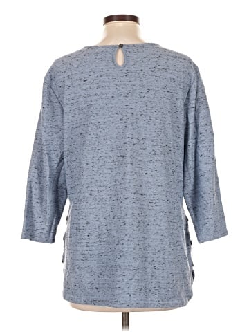 Christopher & Banks 3/4 Sleeve T-Shirt (view 2)
