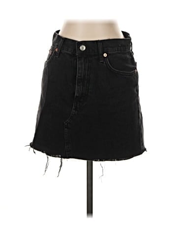 MNG Denim Skirt (view 1)