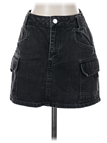 Topshop Denim Skirt (view 1)