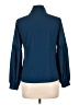Code 100% Polyester Blue Long Sleeve Blouse Size 12 - photo 2