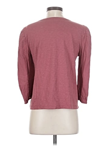 Velvet 3/4 Sleeve Top (view 2)