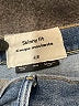 H&M Hearts Blue Jeans Size 33 waist - photo 4
