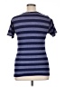 Assorted Brands Stripes Blue Short Sleeve T-Shirt Size XL - photo 2