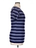 Assorted Brands Stripes Blue Short Sleeve T-Shirt Size XL - photo 4