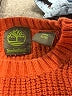 Timberland Solid Orange Pullover Sweater Size M - photo 7