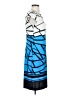 R&K Graphic Blue Cocktail Dress Size S - photo 4