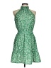 Unbranded Paisley Green Cocktail Dress Size M - photo 1