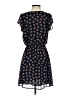 Maison Jules 100% Polyester Floral Black Casual Dress Size S - photo 2