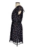 Maison Jules 100% Polyester Floral Black Casual Dress Size S - photo 5