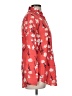 Misslook Floral Red Long Sleeve Blouse Size M - photo 4