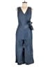 Ted Baker London 100% Lyocell Solid Blue Jumpsuit Size 6 (2) - photo 1