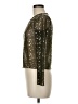 Zara Metallic Silver Long Sleeve Top Size M - photo 5