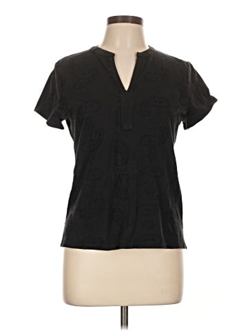 Lizwear by Liz Claiborne Short Sleeve Blouse (view 1)