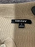 DKNY 100% Cotton Tan Short Sleeve Top Size S - photo 8