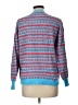 Ann Taylor LOFT Stripes Blue Pullover Sweater Size L - photo 2