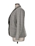 Express Plaid Gray Blazer Size XL - photo 5