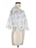 Lush White Sleeveless Blouse Size L - photo 4