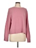 Everlane Solid Pink Cashmere Pullover Sweater Size L - photo 1