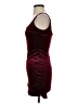 Windsor Solid Burgundy Cocktail Dress Size XS - photo 5
