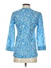 Lilly Pulitzer Blue 3/4 Sleeve Blouse Size XXS - photo 2