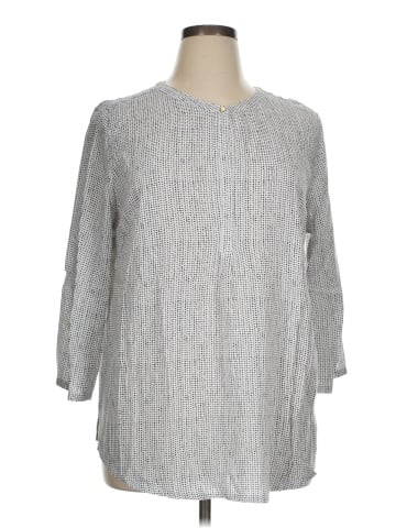 Liz Claiborne Long Sleeve Blouse (view 1)