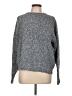 CAMBRIDGE 100% Cotton Tweed Gray Pullover Sweater Size L - photo 1