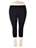 Catherines Color Block Black Active Pants Size 2XW - photo 1