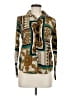 Assorted Brands Paisley Teal Tan 3/4 Sleeve Blouse Size M (estimated) - photo 1