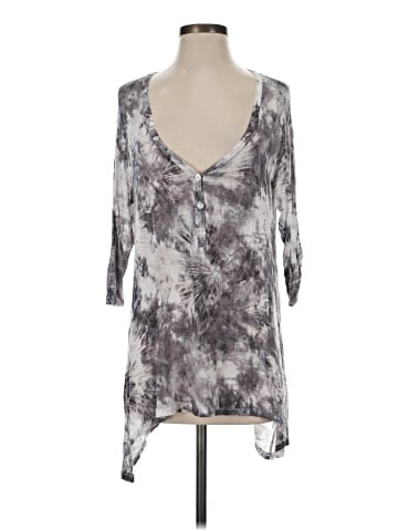 H.I.P. Happening in the Present 3/4 Sleeve Blouse (view 1)