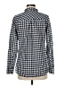 J.Crew Checkered-gingham Blue Long Sleeve Button-Down Shirt Size 6 - photo 2