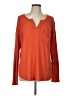 Cato Orange Long Sleeve Top Size L - photo 1