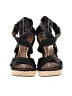 Sperry Top Sider Black Wedges Size 8 - photo 2