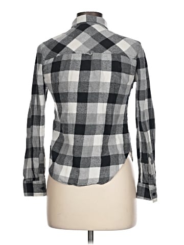 Polly & Esther Long Sleeve Button-Down Shirt (view 2)
