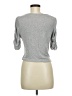 By Design Gray 3/4 Sleeve Top Size M - photo 2