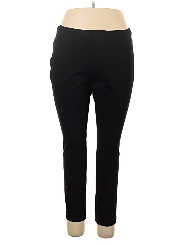 Pre-owned Coldwater Creek Active Pants In Black
