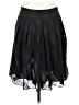 Express Design Studio Argyle Black Formal Skirt Size 4 - photo 1