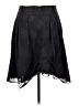 Express Design Studio Argyle Black Formal Skirt Size 4 - photo 2