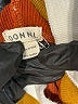 DONNI Orange Long Sleeve Turtleneck Size M - photo 7