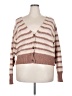 Celebrity Pink 100% Polyester Brown Cardigan Size XXL - photo 1