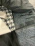 H&M Houndstooth Gray Formal Skirt Size 8 - photo 5